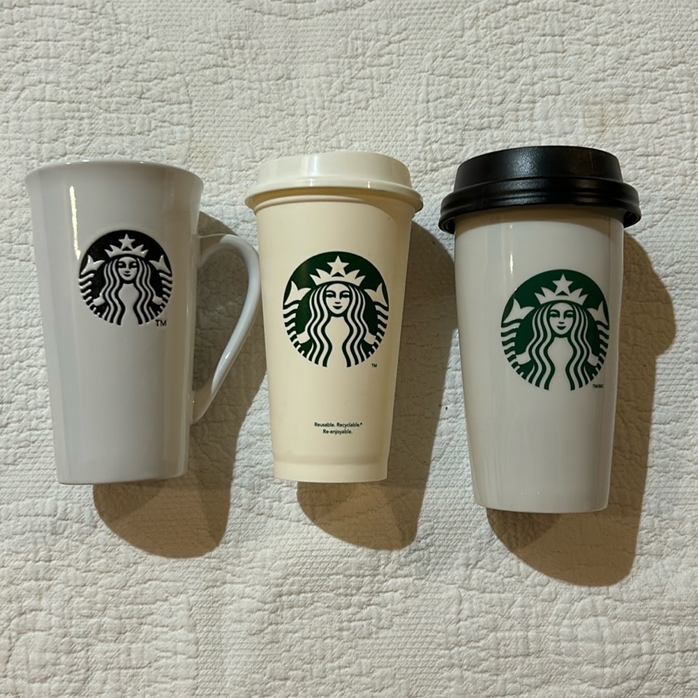 Starbucks Coffee Cup Bundle New or Nearly new.